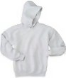 50/50 cotton fleece, 9 oz pullover style